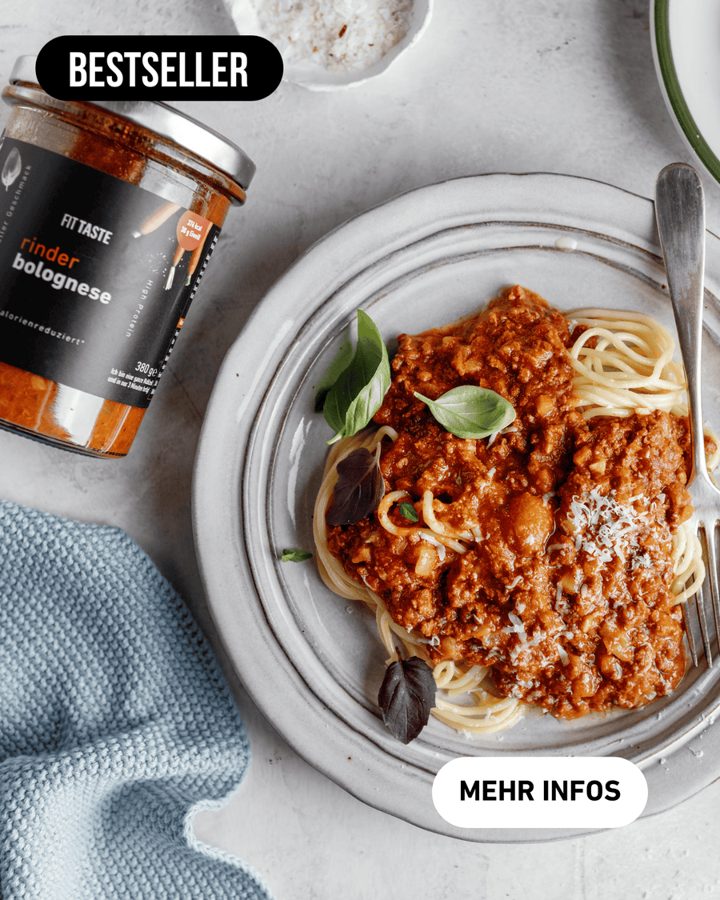 Rinderbolognese im Glas